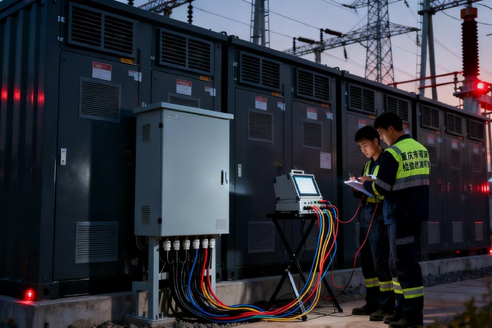 储能电站涉网试验